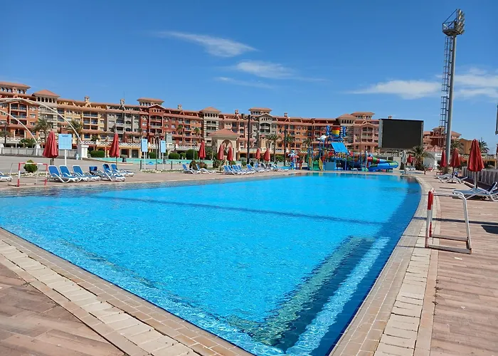 Elegant & Aqua Park Direct Lagoon View Free Wi-fi Sheikh Apartment *